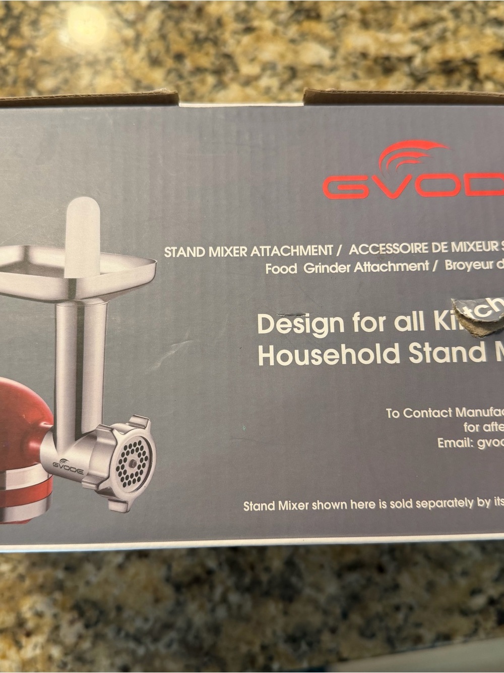 GVODE Metal Meat Grinder Attachment for KitchenAid Stand Mixer